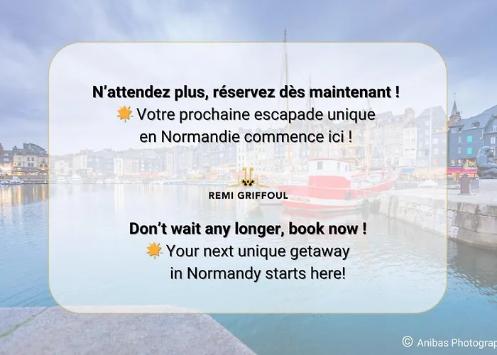 Apartment Les Colombages - On The Port Of - View Honfleur